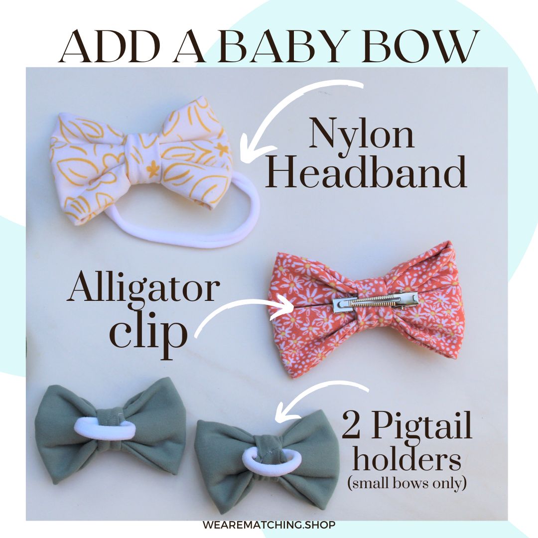 Matching Bow Tie Set – For Dad & Baby, Brothers, or Friends • Adjustable Sizes • Handmade Gift for New Dads
