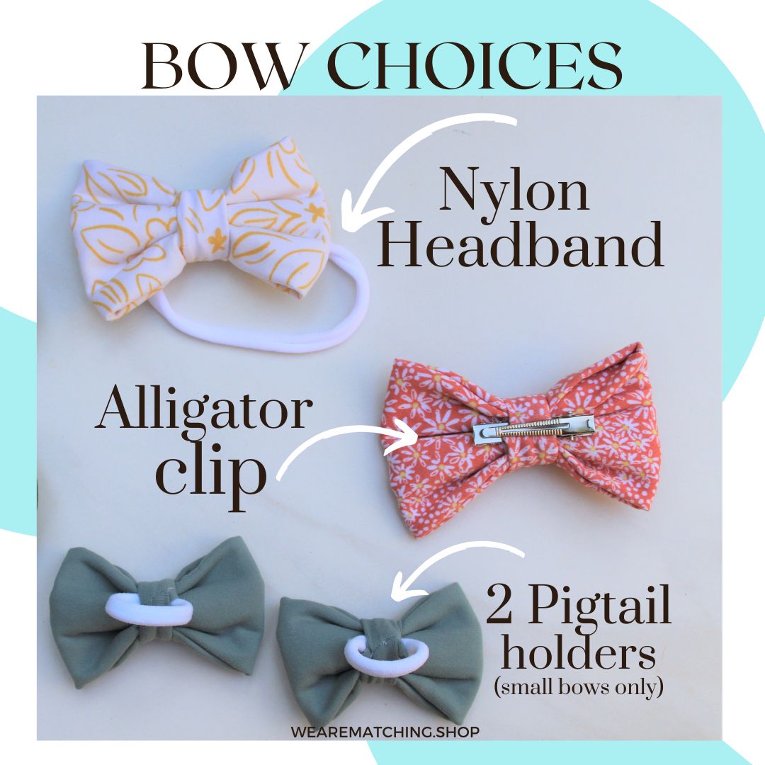 Matching Baby Bow & Dog Bandana Set – Handmade Gift for New Moms & Fur Babies