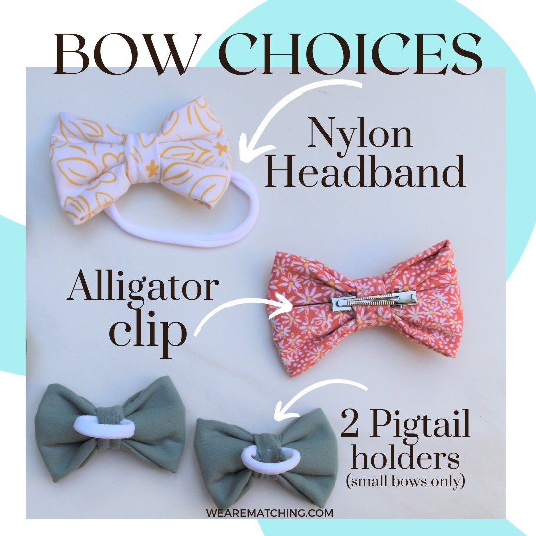 Matching Bow, Scrunchie & Dog Bandana Set – Handmade Gift for Baby Showers & Pet Lovers
